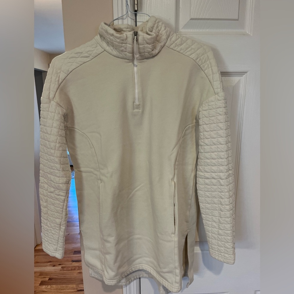 Columbia Cream Quilted Pullover